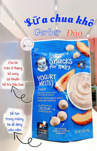 Sữa Chua Khô Gerber Đào