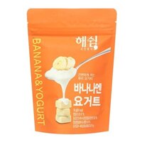 Sữa chua khô sấy lạnh vị chuối Haeswim gói 16g (từ 7 tháng)
