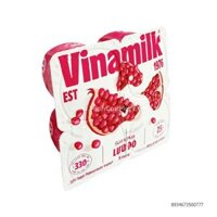Sữa Chua Lựu Đỏ Ít Đường Vinamilk 100G