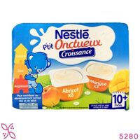 Sữa chua Nestle vị Xoài mơ (6 x 60g) (10m+)