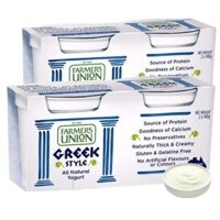 Sữa chua nguyên chất Hy Lạp Greek Farmers Union 2*140 g (I0004240)