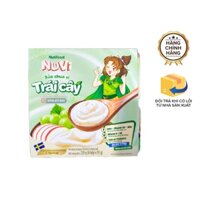 Sữa chua Nuvi Nutifood vị trái cây - Việt Nam - Vỉ 4 hộp x 55gr