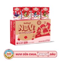 Sữa chua Nuvi thạch vị dâu 100ml
