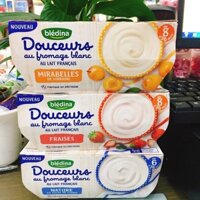 Sữa chua phô mai Bledina cho bé 6m+ (lốc 4 hũ) date 2025