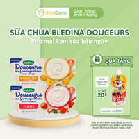 Sữa chua phô mai Bledina Douceurs cho bé ăn dặm từ 6m thơm ngon béo ngậy từ hoa quả tự nhiên hàng