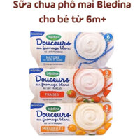 Sữa Chua Phô Mai Bledina Douceurs Của Pháp Cho Bé 6m+