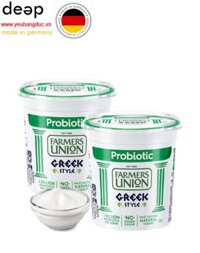 Sữa chua probiotic Greek Farmers Union (Hũ 500G) DEEP41 www.yeuhangduc.vn sẵn sàng cho bạn