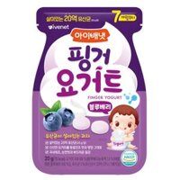 Sữa chua sấy lạnh Ivenet Bebe vị việt quất 20g