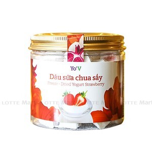 Sữa chua sấy vị dâu Yo'V hũ 60g