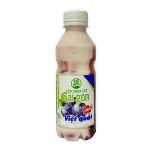 Sữa chua sệt Sài Gòn Milk việt quất chai 300ml