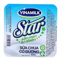 Sữa chua Star Vinamilk có đường hộp 100g