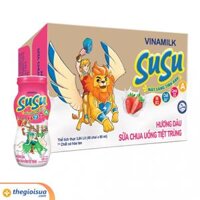 Sữa chua Susu chai vị dâu, 80ml, thùng 48 chai