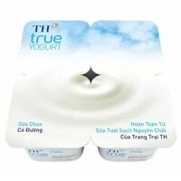 Sữa chua TH có đường 100g lốc 4 hộp