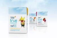 Sữa chua TH Topkid dâu chuối lúa mạch hộp 110ml – vỉ 4 hộp