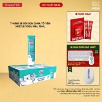 Sữa chua tổ yến Nestlé® Yogu Gấu (Thùng 28 gói x 75ml)