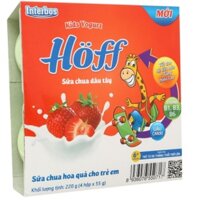 SỮA CHUA TRẺ EM HOff (date 06/2022) 55g x 24 hộp