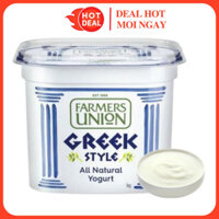 Sữa Chua Tươi Nguyên Kem Greek Style Farmers Union Hộp 1KG