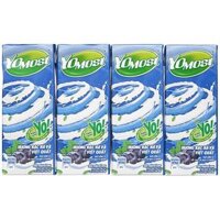 Sữa chua uống bạc hà việt quất 170ml*4 - Yomost