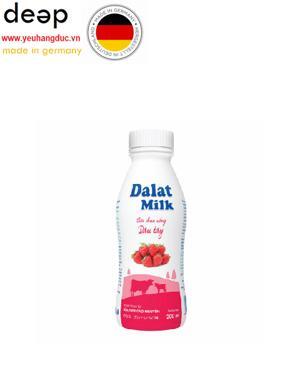 Sữa chua uống Dalat milk dâu tây - 500ml