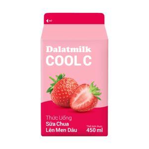 Sữa chua uống Dalat milk dâu tây - 200ml