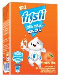 Sữa Chua Uống Hương Cam Fristi (110ml/Hộp)