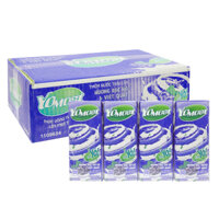 Sữa chua uống lên men tự nhiên YoMost hương bạc hà và việt quất 170ml – Thùng 48 hộp