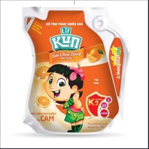 Sữa chua uống LiF Kun hương cam túi 110ml