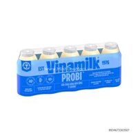 Sữa Chua Uống Men Sống Probi Vinamilk Ít Đường 65ML * 5 Chai