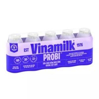 Sữa chua uống probi hương việt quất Vinamilk lốc 5 chai x 65ml