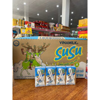 Sữa chua uống Susu vị việt quất chuối , cam , dâu , táo nho 110ml