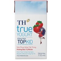 Sữa chua uống TH top kid hương dâu 110ml