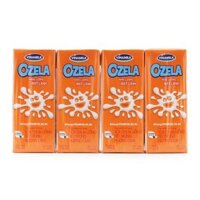 Sữa Chua Uống Tiệt Trùng Hương Cam Ozela Vinamilk Lốc 4 Hộp x 170ml