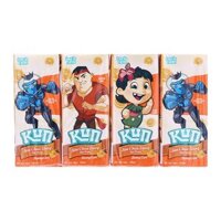 Sữa Chua Uống Tiệt Trùng Hương Cam Kun Love’in Farm Lốc 4 Hộp x 180ml