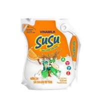 Sữa chua uống tiệt trùng hương cam, SuSu-Vinamilk, túi (110ml),