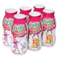 Sữa Chua Uống Tiệt Trùng Vinamilk Susu Hương Dâu Lốc 6 Chai 80ml