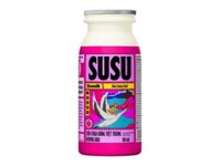 Sữa chua uống tiệt trùng VINAMILK SUSU hương dâu chai 80ml – Thùng 48 chai x 80ml