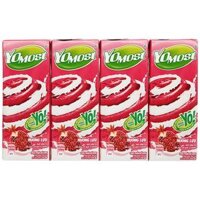 Sữa chua uống vị lựu 170ml*4 - Yomost