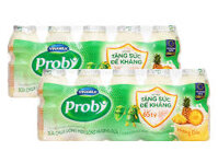 Sữa Chua Uống Vinamilk Probi Hương Dứa Lốc 5 Chai 65ml