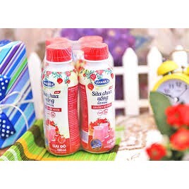 Sữa chua uống Vinamilk - Thùng 24 chai 150ml