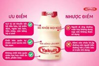 Sữa chua uống Yakult lọ 65ml – vỉ 5 lọ
