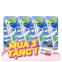 Sữa Chua Uống Yomost Hương Bạc Hà Và Việt Quất 170ml