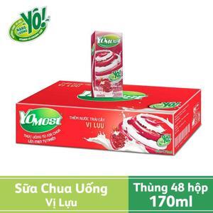 Sữa chua uống Yomost lựu/ Lốc 4 hộp 170ml