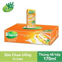 sữa chua uống yomost vị cam