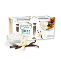Sữa chua vị vani Greek Farmers Union 2*140 g