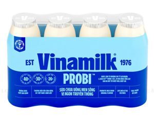 Sữa chua Vinamilk có đường 100g - Thùng 48 Hộp