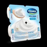Sữa chua Vinamilk ít đường lốc 4 hộp x 100g