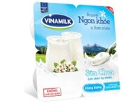 Sữa chua VINAMILK không đường hộp 100g lốc 4