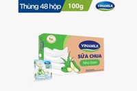 Sữa chua Vinamilk nha đam hộp 100g – vỉ 4 hộp