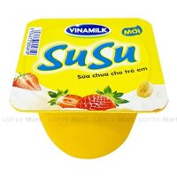 Sữa Chua Vinamilk Susu Vị Dâu Chuối Hũ 80G