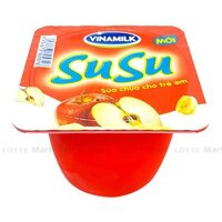 Sữa Chua vinamilk Susu Vị Táo Chuối Hũ 80G